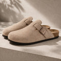 Scarpe da casa ortopediche per donne e uomini | Clogs in camoscio | Pantofole | Suedara