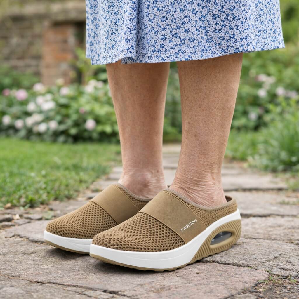 Ciabatte ortopediche da infilare | Scarpe larghe per casa | Velori
