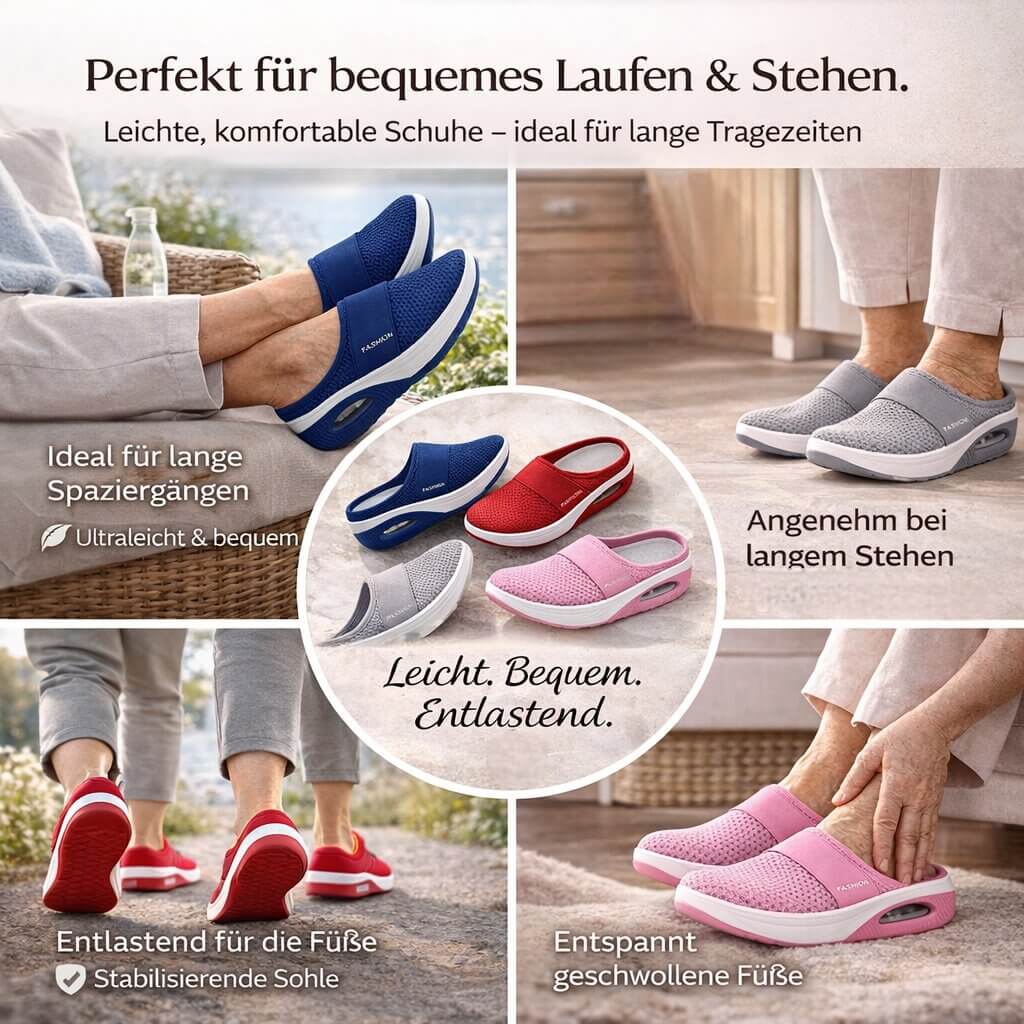 Ciabatte ortopediche da infilare | Scarpe larghe per casa | Velori