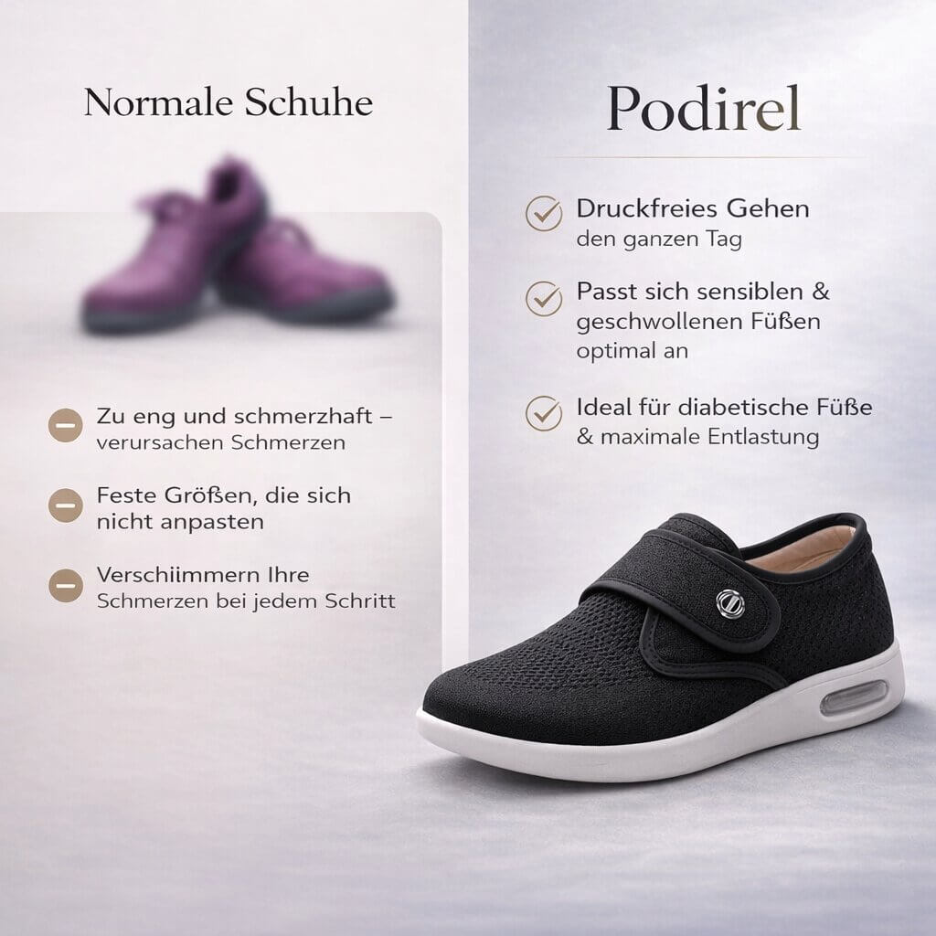 Scarpe ortopediche per donne e uomini | Scarpe larghe | Podirel