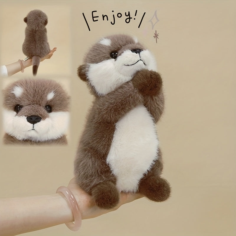Peluches di lontra | Dolce peluche contro lo stress | Giocattolo di peluche per bambini e neonati | CutiOtter