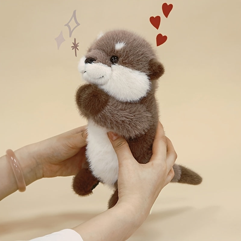 Peluches di lontra | Dolce peluche contro lo stress | Giocattolo di peluche per bambini e neonati | CutiOtter