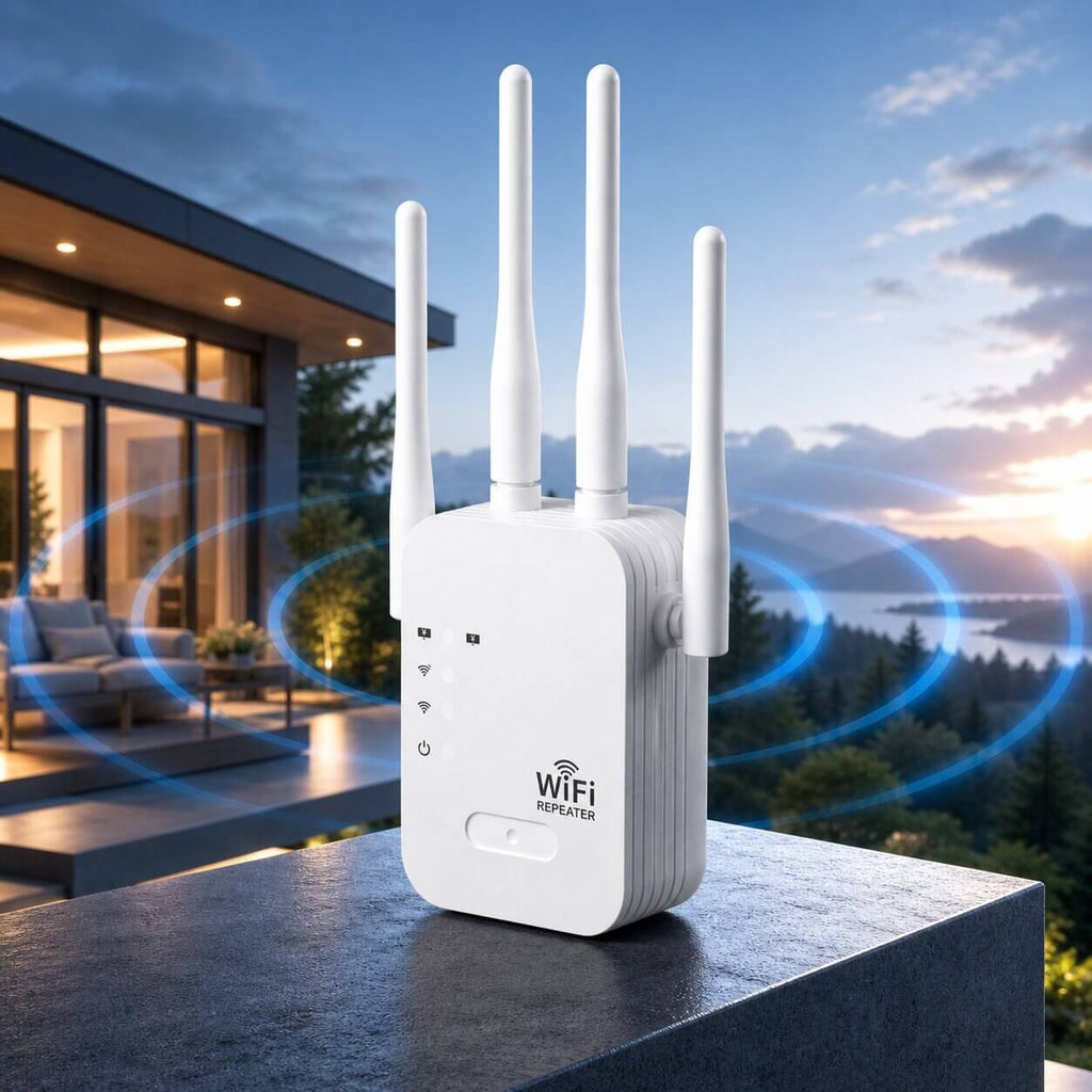 Amplificatore WLAN per esterni e interni | Ripetitore WLAN Dual Band | Funkhafen