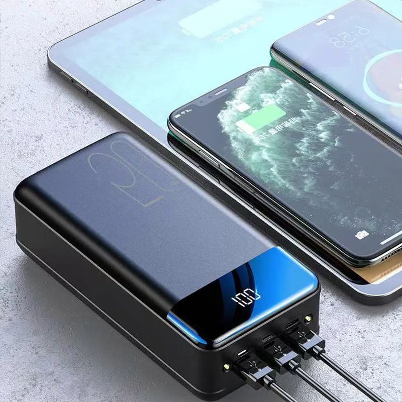 Powerbank da 100.000mAh Ultra Alta Capacità con Super Carica Veloce – Caricatore Portatile per Telefoni, Tablet e Laptop