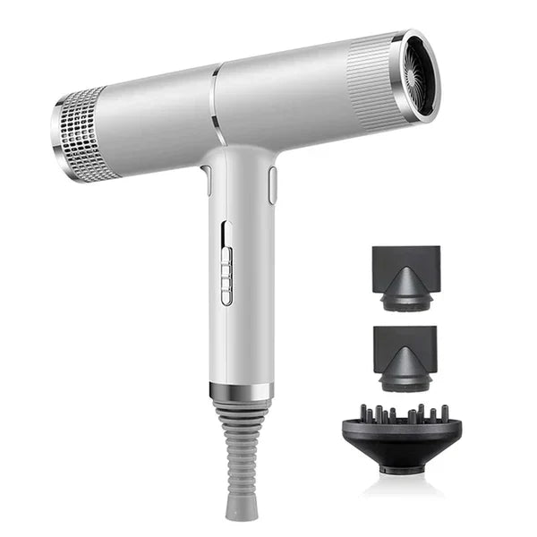 Hairvolt Asciugacapelli Professionale Ultraleggero | Motore ad Alta Velocità 110.000 giri/min | Tecnologia agli Ioni e 3 Livelli