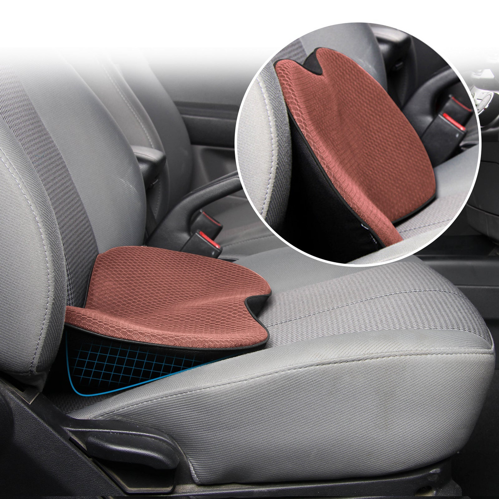 Versione Pro Cuscino Rialzato per Seggiolino Auto per Maggiore Comfort di Guida