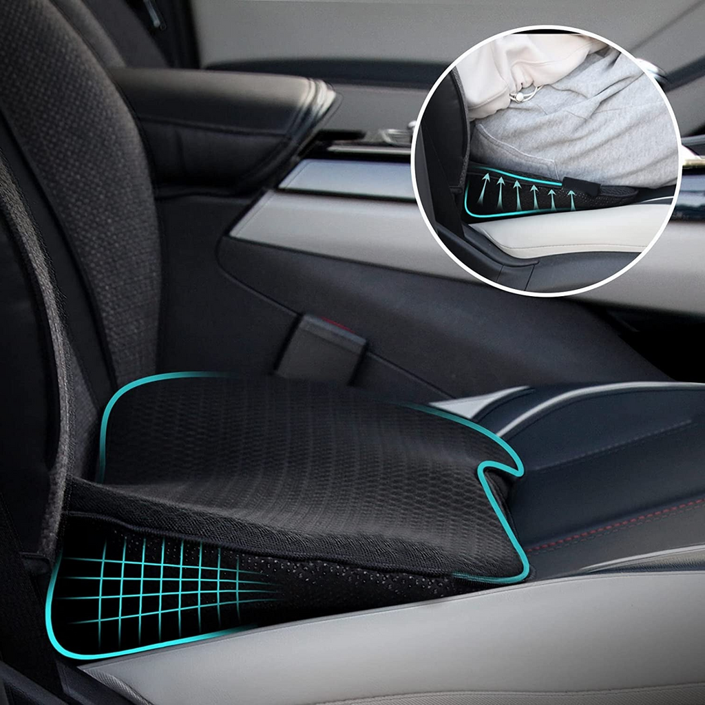 Versione Pro Cuscino Rialzato per Seggiolino Auto per Maggiore Comfort di Guida