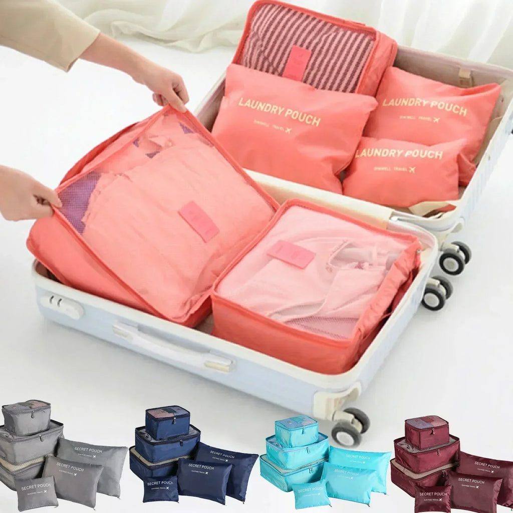 Cubi da Imballaggio | Organizer per Valigia | Set di Borse da Viaggio per Ordine e Chiarezza | ViaggioChiaro