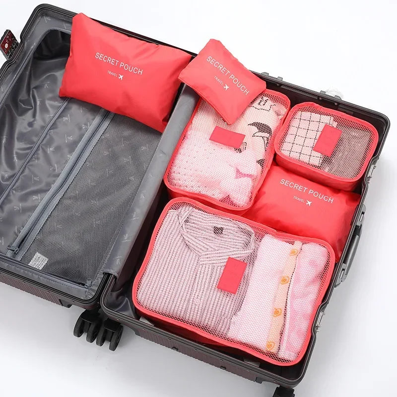 Cubi da Imballaggio | Organizer per Valigia | Set di Borse da Viaggio per Ordine e Chiarezza | ViaggioChiaro