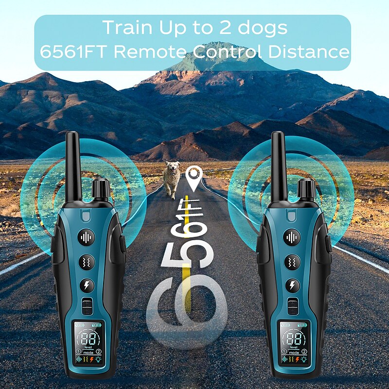 Collare di Addestramento AstraGuard Pro per Cani con Portata di 2000m