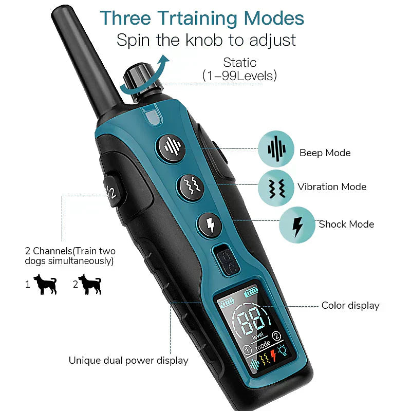 Collare di Addestramento AstraGuard Pro per Cani con Portata di 2000m