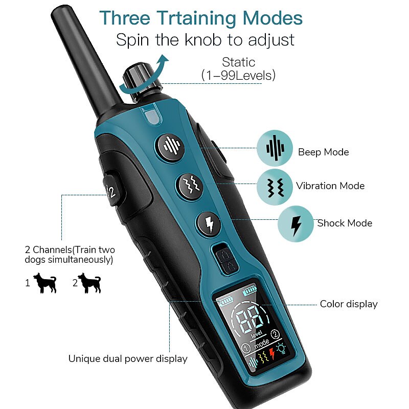 Collare di Addestramento AstraGuard Pro per Cani con Portata di 2000m
