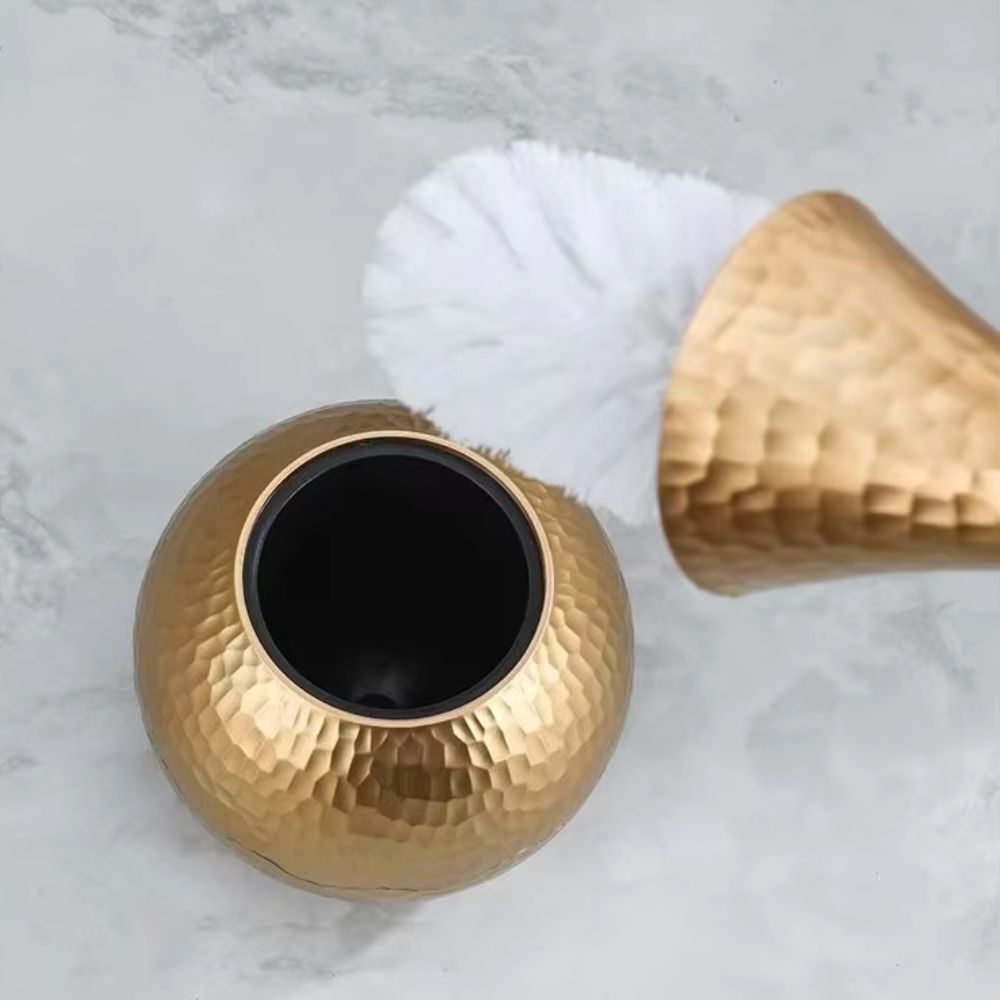 Spazzola per WC Premium | Spazzola da bagno con supporto | Toiluxe
