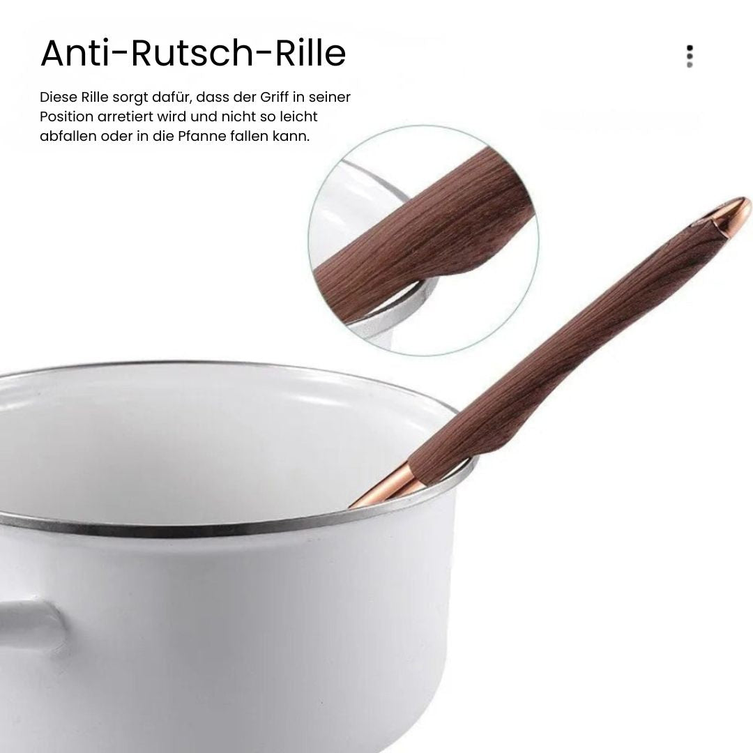 Set di Utensili da Cucina Premium | Set di Utensili da Cucina in Silicone | Utensili da Cucina 10 Pezzi | Culinora