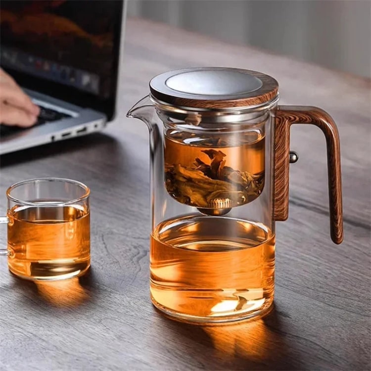 Teiera in vetro con filtro | PureTee
