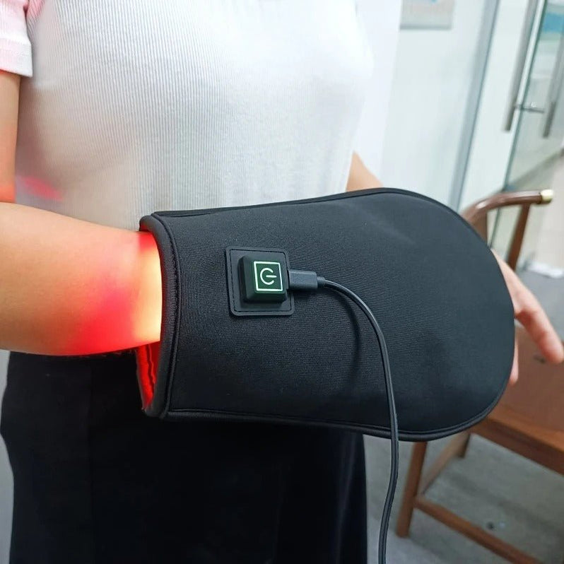 Guanto Lumera per il Sollievo dal Dolore a Mani e Articolazioni con Luce Rossa