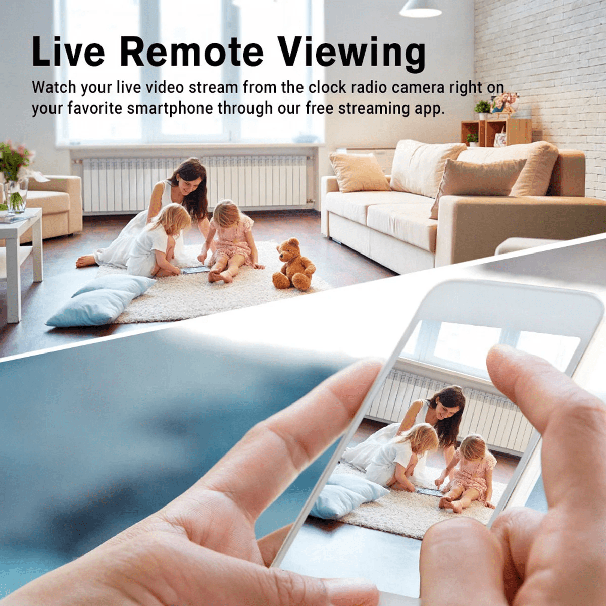 Camera Wi-Fi 1080P in Caricabatterie USB con Registrazione Attivata da Movimento