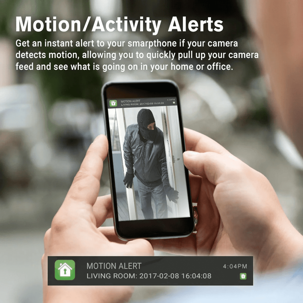 Camera Wi-Fi 1080P in Caricabatterie USB con Registrazione Attivata da Movimento