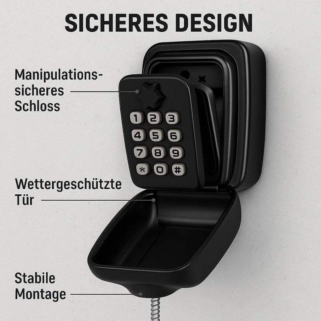 Cassetta di sicurezza per chiavi con codice | SafeHaus