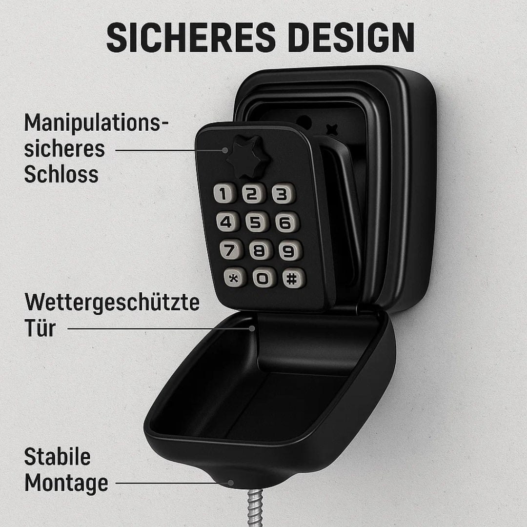 Cassetta di sicurezza per chiavi con codice | SafeHaus