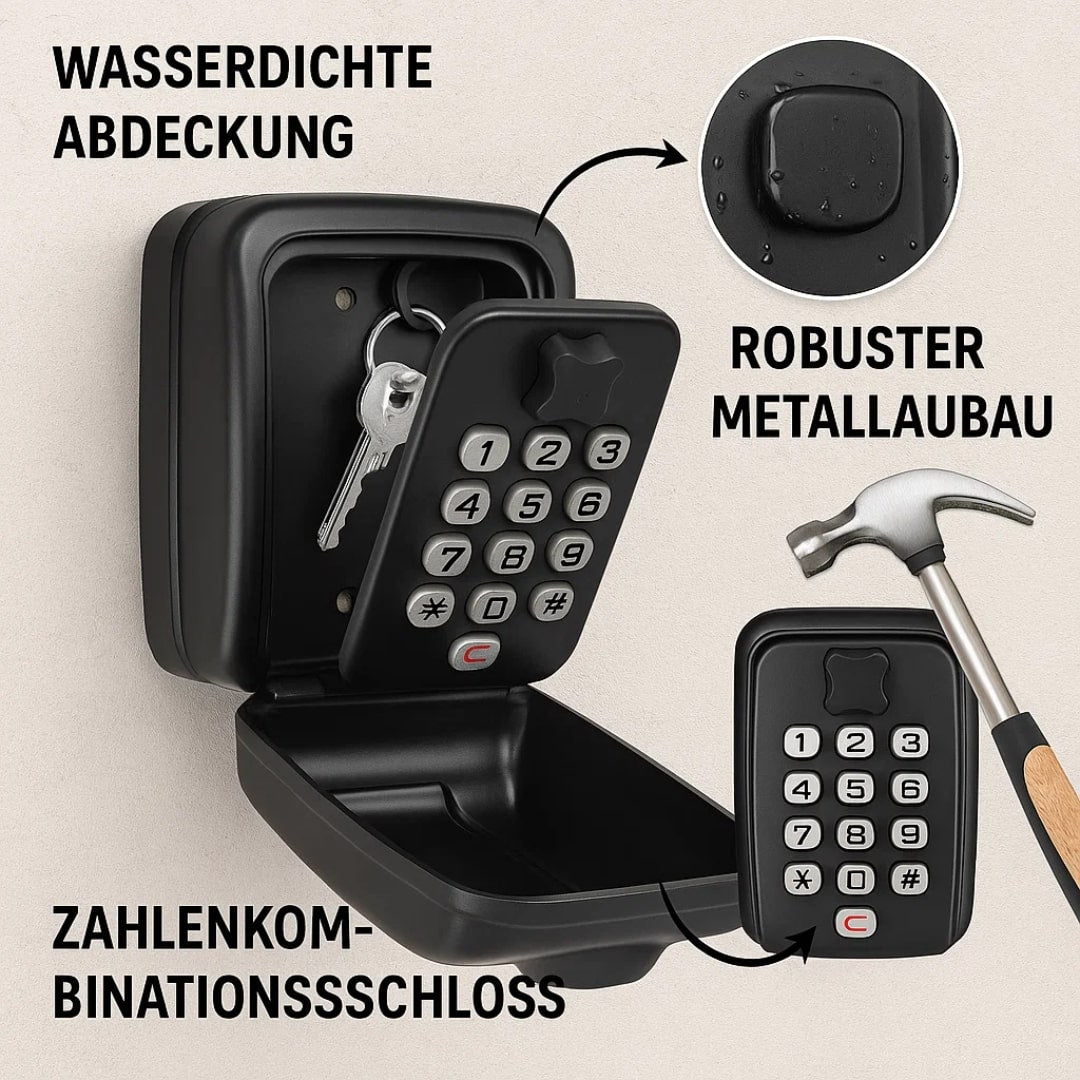 Cassetta di sicurezza per chiavi con codice | SafeHaus