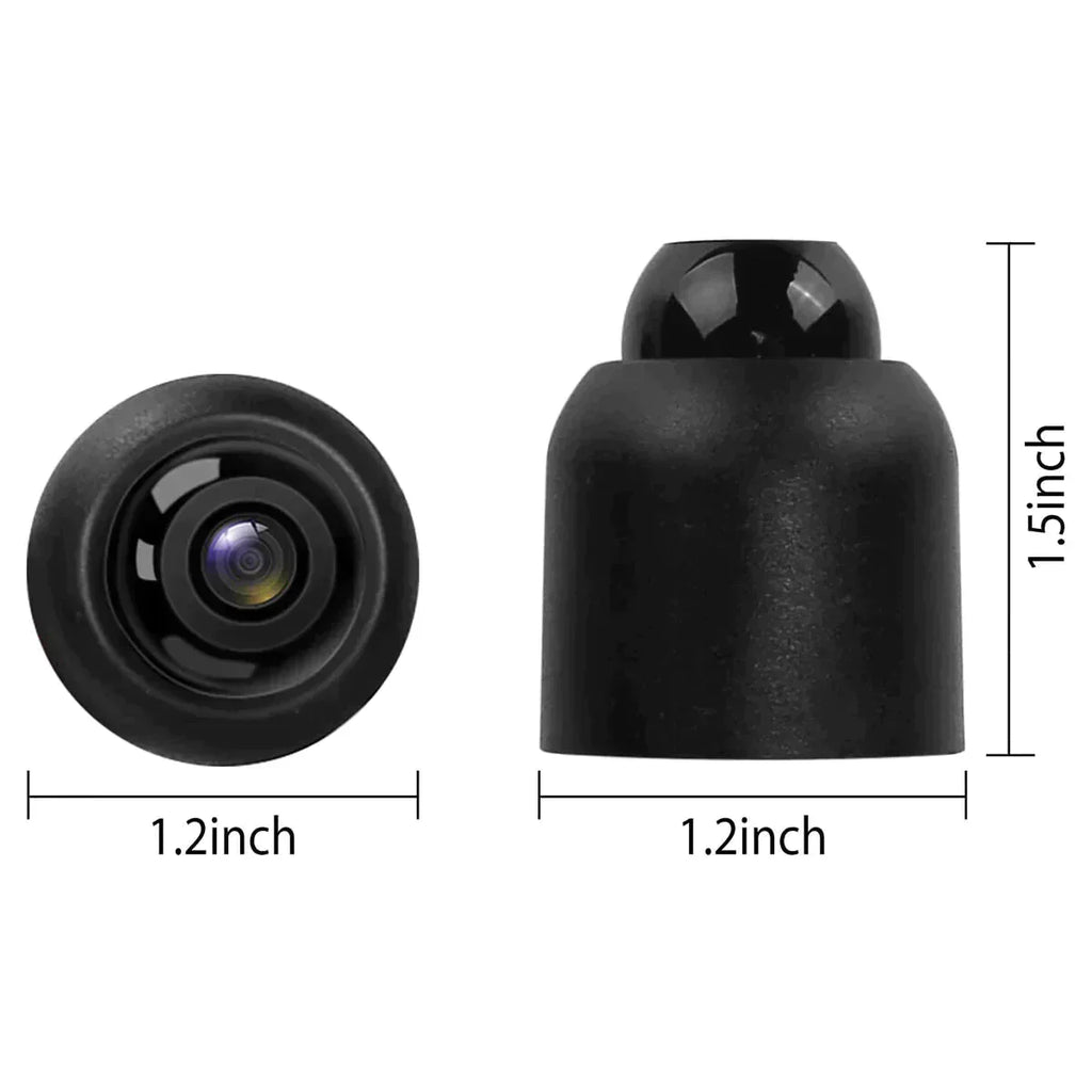 Brehn | Telecamera WiFi-IP ultracompatta | 1080p Full-HD | Obiettivo grandangolare a 120° | Visione notturna a infrarossi & sensore di movimento | Audio bidirezionale | Accesso remoto globale