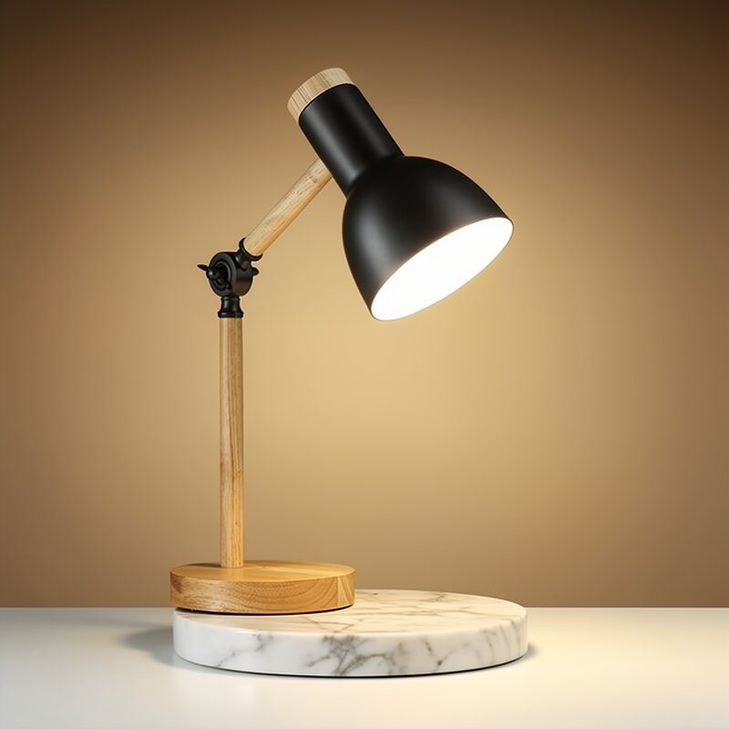 Lampada da scrivania in legno | Lampada da tavolo | LegnoLuce