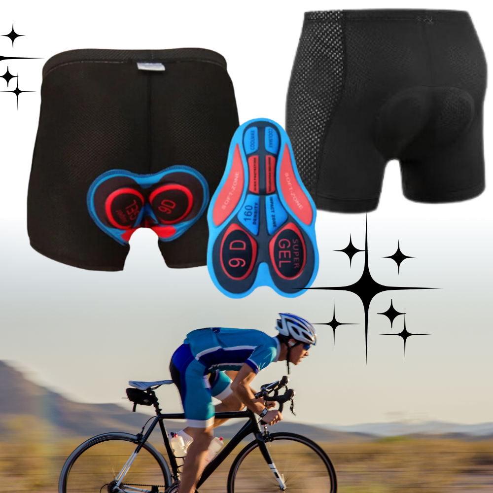 Pantaloni da ciclismo imbottiti senza cuciture
