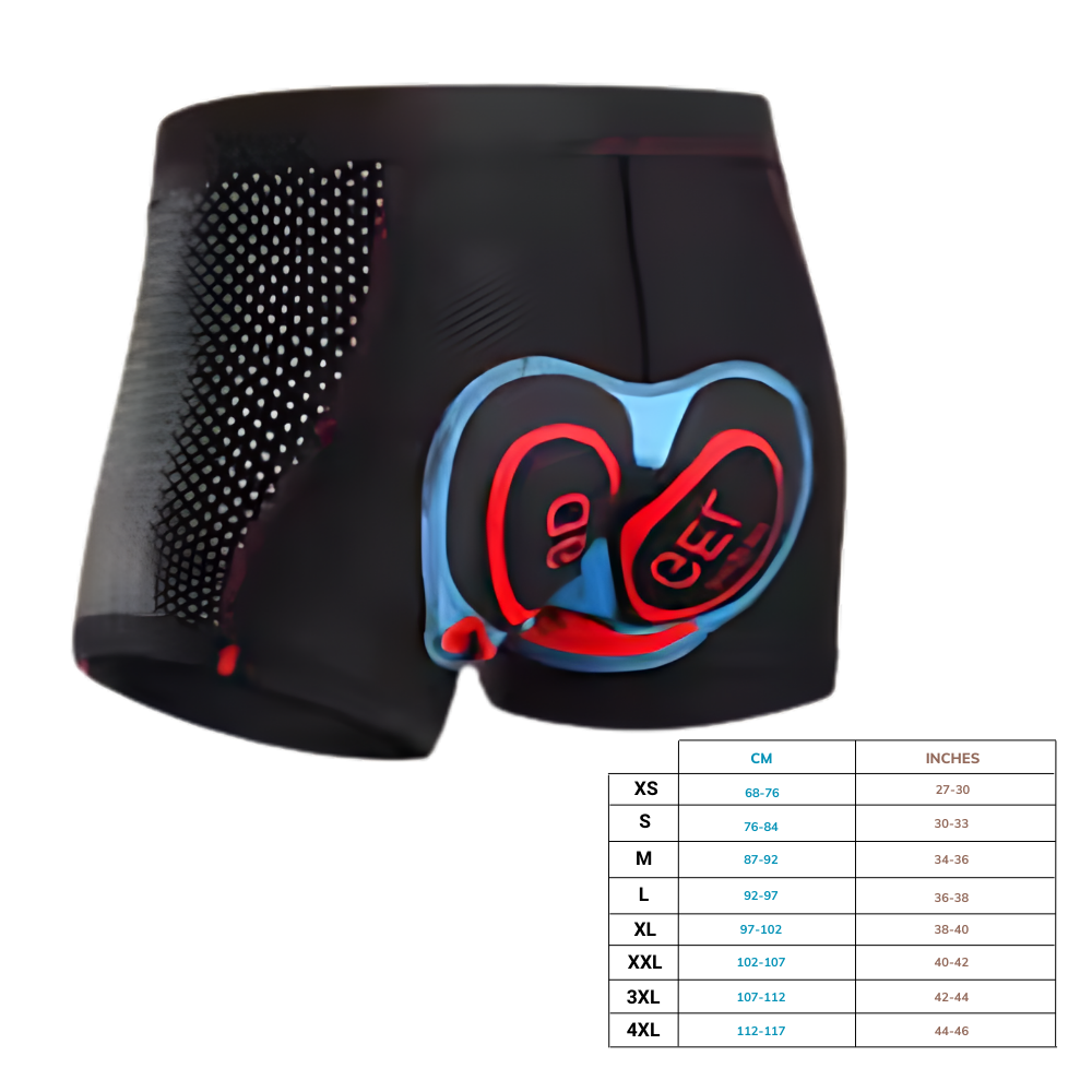 Pantaloni da ciclismo imbottiti senza cuciture