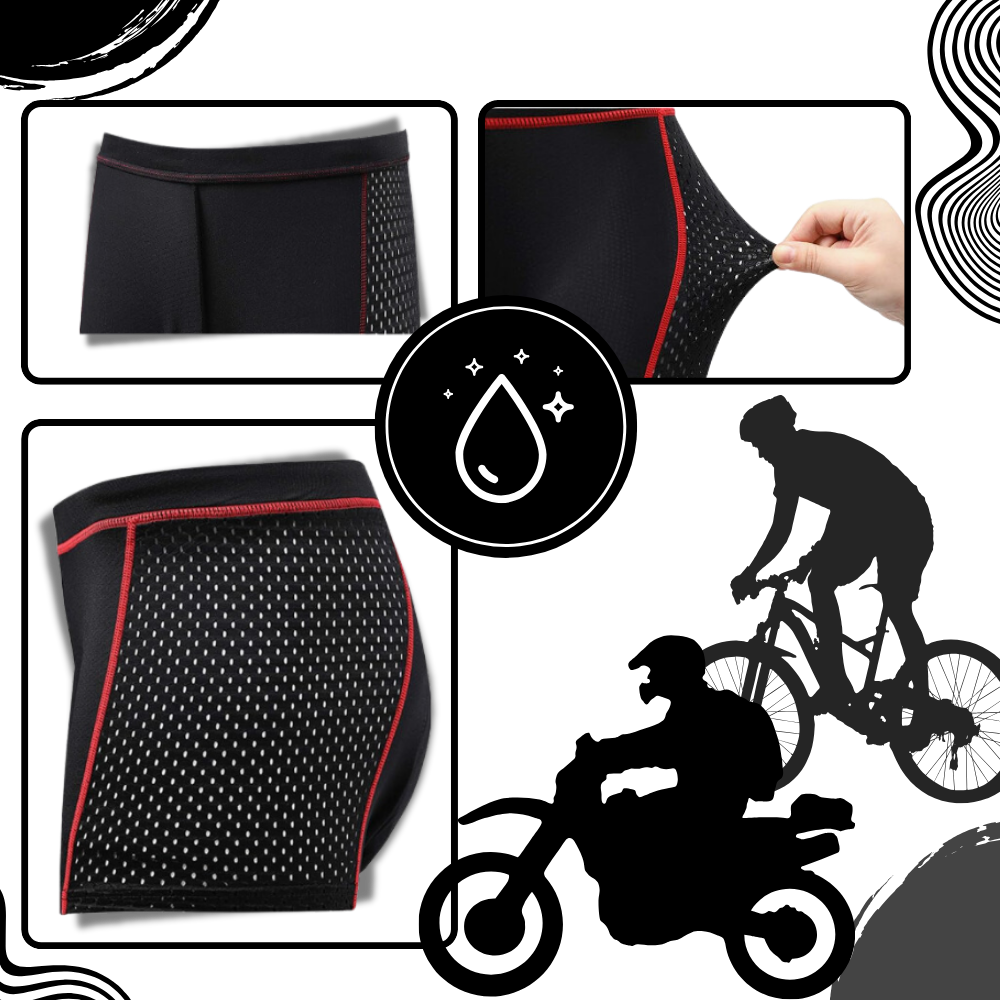 Pantaloni da ciclismo imbottiti senza cuciture