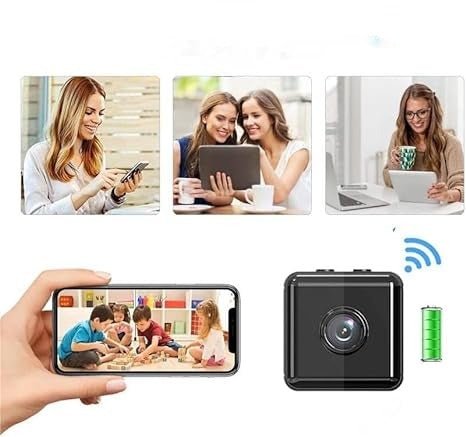 SecureView – Telecamera di Sicurezza Mini Wireless 1080p per Monitoraggio Domestico e Esterno