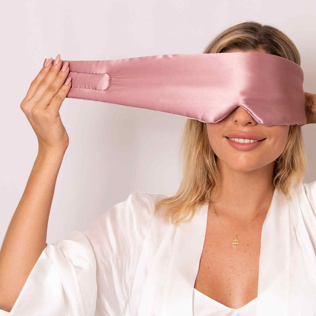 Maschera da notte in seta | SetaSogno