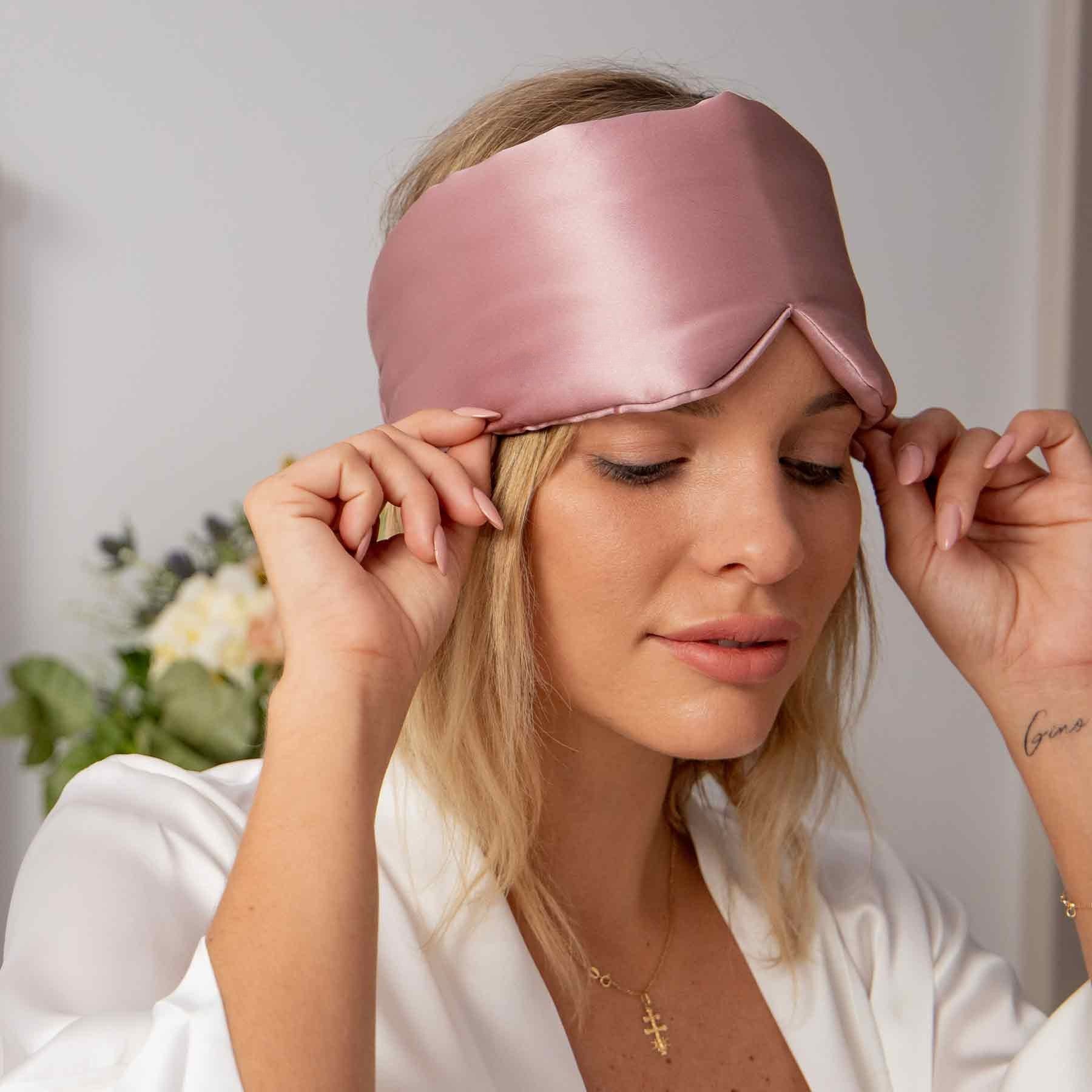 Maschera da notte in seta | SetaSogno