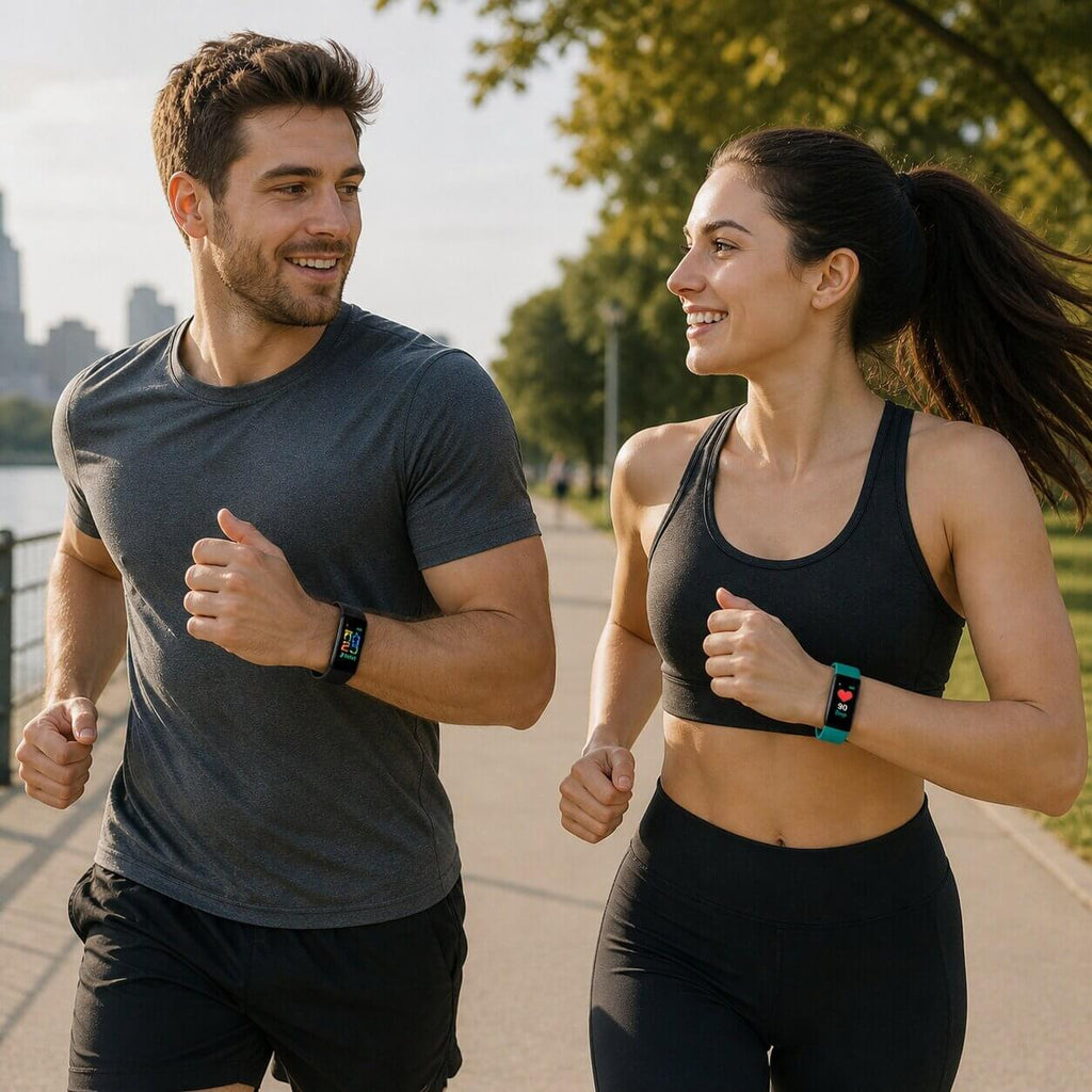 Smartwatch per Anziani con Funzioni di Salute | Orologio Fitness Tracker con Grande Display | CuoreGuardia