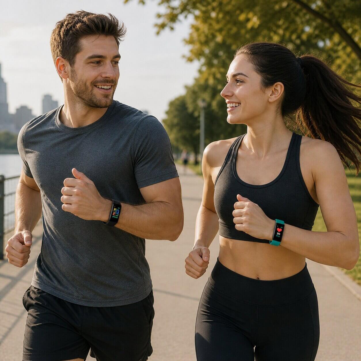 Smartwatch per Anziani con Funzioni di Salute | Orologio Fitness Tracker con Grande Display | CuoreGuardia