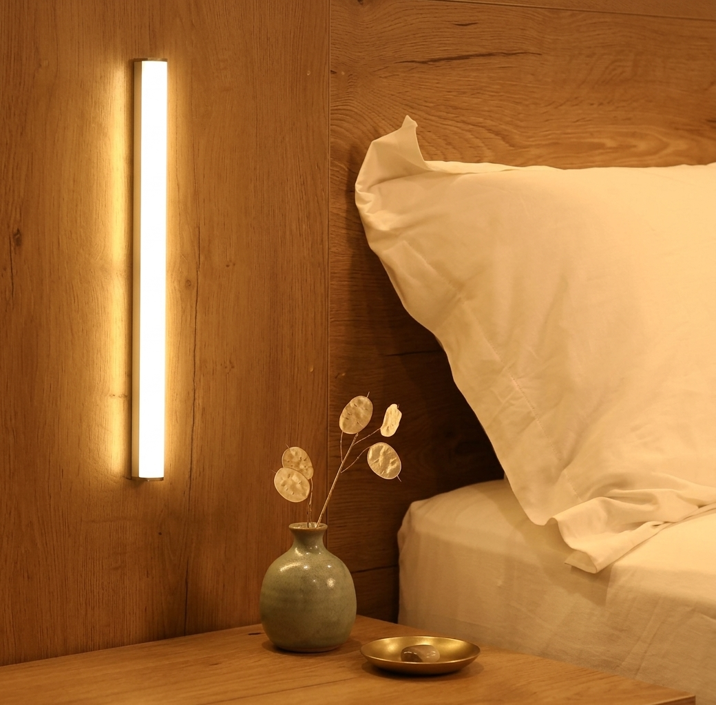Luce LED Senza Fili Sensore Movimento Ricaricabile Notturna