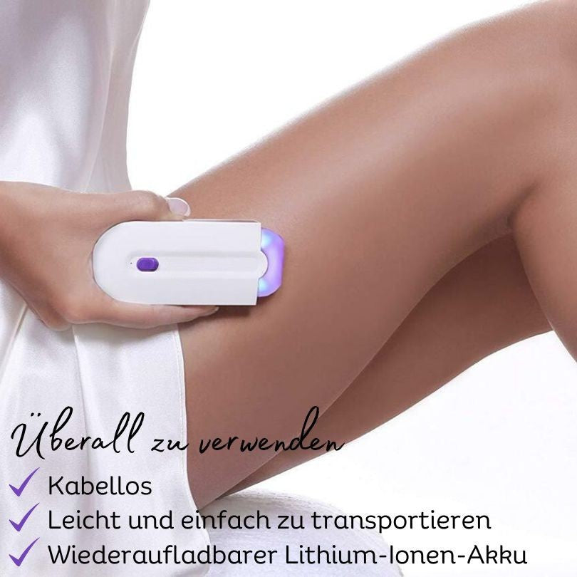 Dispositivo per Epilazione Laser | Rasoio Elettrico e Macchinetta per una Dolce Rimozione dei Peli | SilkLaser
