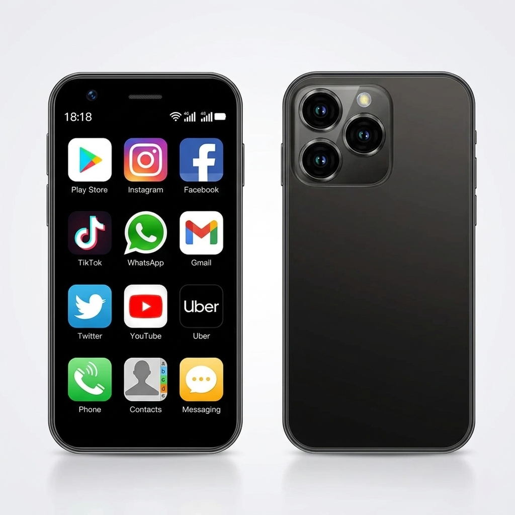 Mini Smartphone Android Dual SIM Compatto