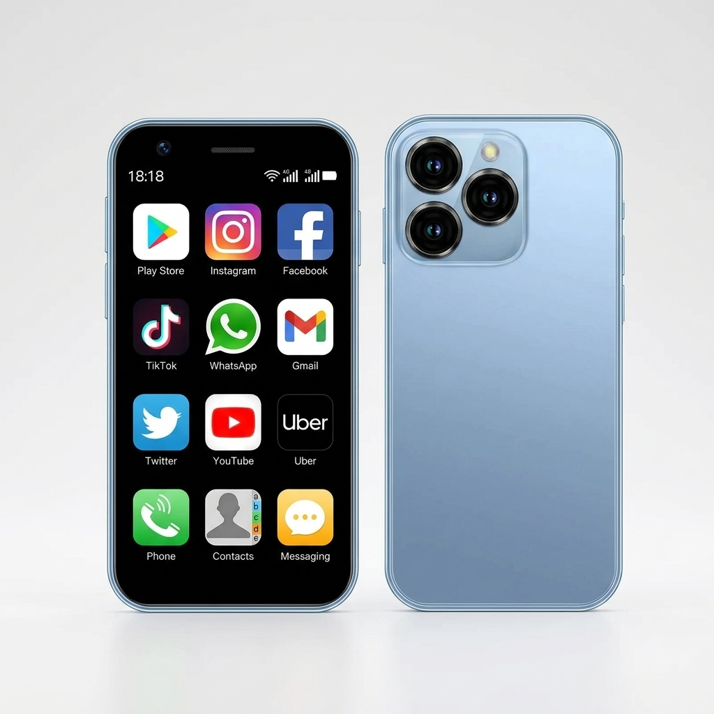 Mini Smartphone Android Dual SIM Compatto
