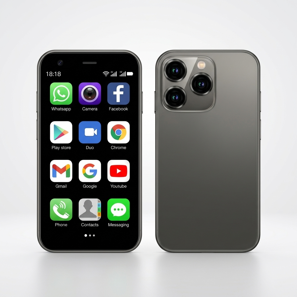 Mini Smartphone Android Dual SIM Compatto