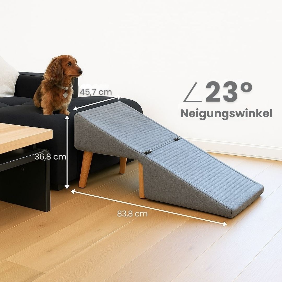 Scala per cani per letto e divano | Rampetta e pouf in uno | SofaFreund