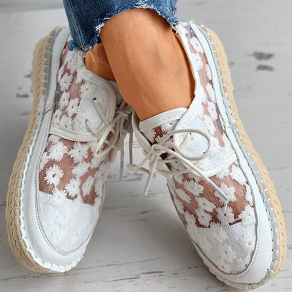 Brehn | Scarpe ortopediche eleganti con design floreale