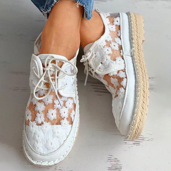 Brehn | Scarpe ortopediche eleganti con design floreale