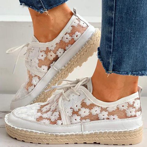 Brehn | Scarpe ortopediche eleganti con design floreale