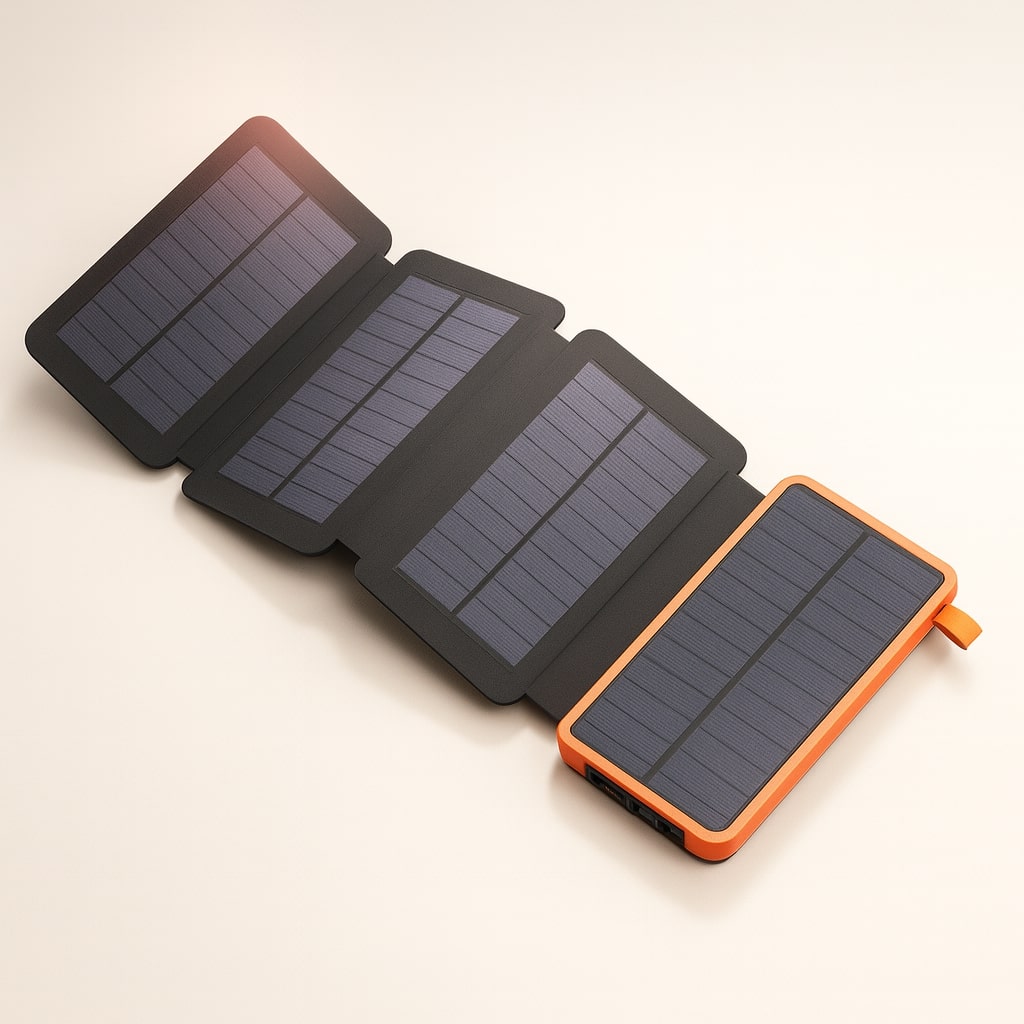 Powerbank Solare | Caricatore Portatile Solare | Caricabatterie Solari | SolarBox