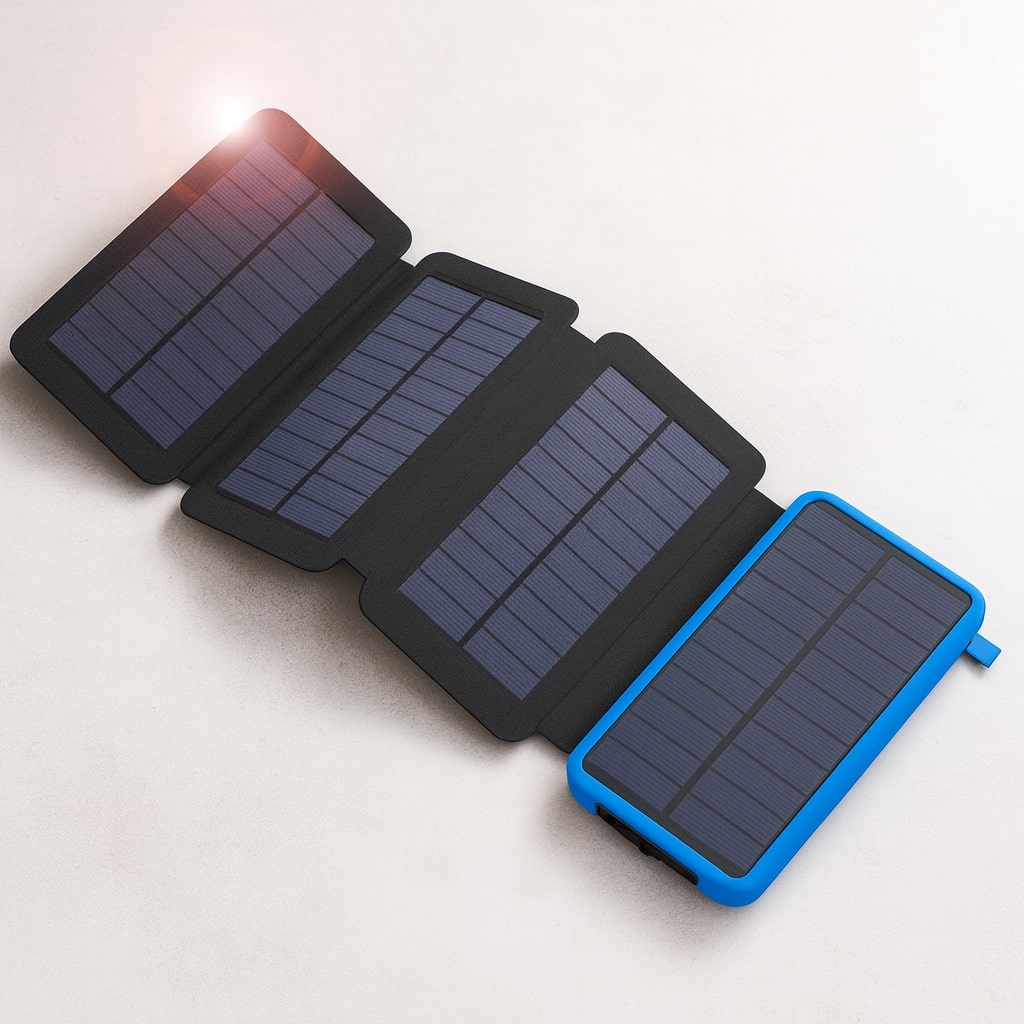 Powerbank Solare | Caricatore Portatile Solare | Caricabatterie Solari | SolarBox