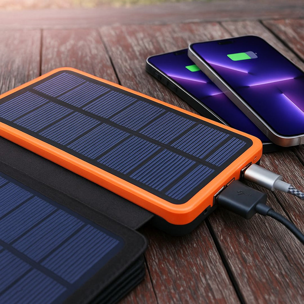 Powerbank Solare | Caricatore Portatile Solare | Caricabatterie Solari | SolarBox