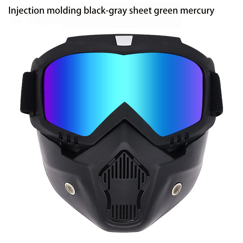 Maschera speciale per saldatura e taglio (Protezione contro i riflessi, protezione dai raggi UV, anti-polvere)