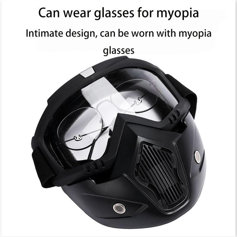 Maschera speciale per saldatura e taglio (Protezione contro i riflessi, protezione dai raggi UV, anti-polvere)