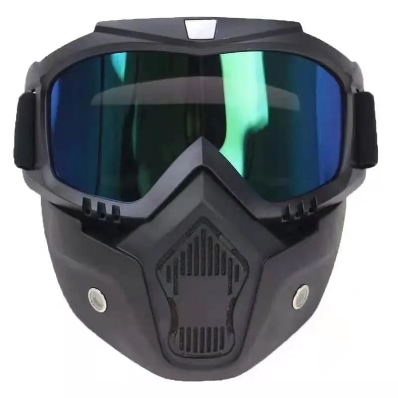 Maschera speciale per saldatura e taglio (Protezione contro i riflessi, protezione dai raggi UV, anti-polvere)